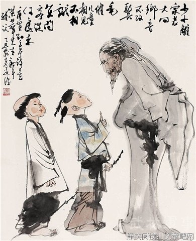 唐朝最成功的诗人，晚年回乡，写下两首诗，其中一首妇孺皆知