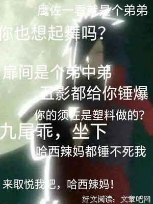 宇智波佐助名言大全