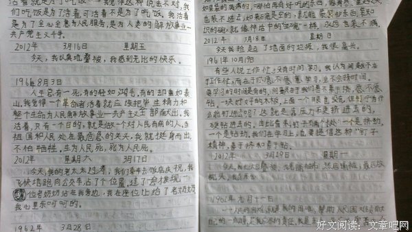 最新的《实干日记》好段摘抄