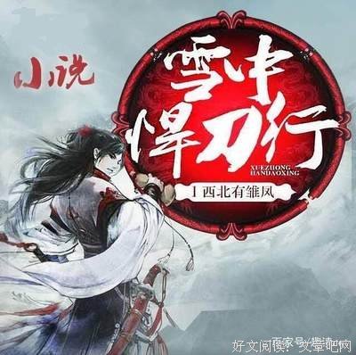 雪中悍刀如边多了外然却经典名句
