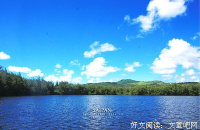 蓝国认来与海优美的句子