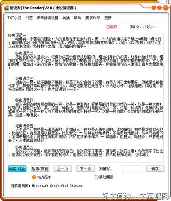 最全的《朗读者》小说书摘大全