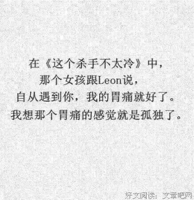 最全的《这个杀手不太冷》经典台词