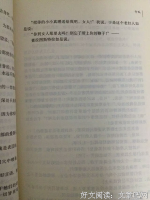 最全的《查拉图斯特拉如是说》经典的句子大全