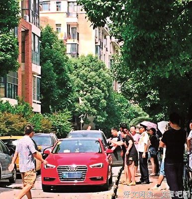 一位奥迪A7女司机的微笑