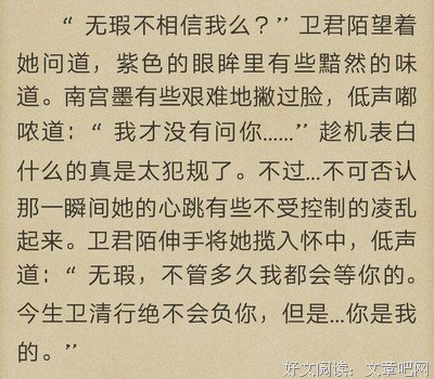 最新的《盛世医妃》好段摘抄