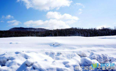 关于千里雪的语句