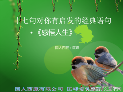 最全的《白痴》经典句子