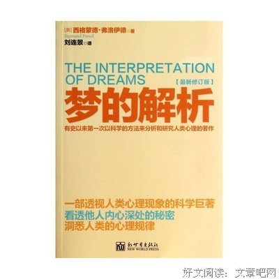 最新的《梦的解析》小说句子大全