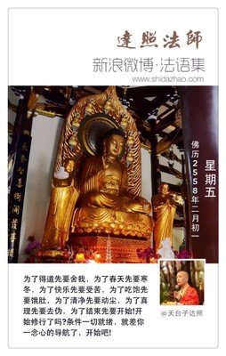 关于达照法师的名言