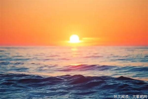 面向太阳，内心安详 