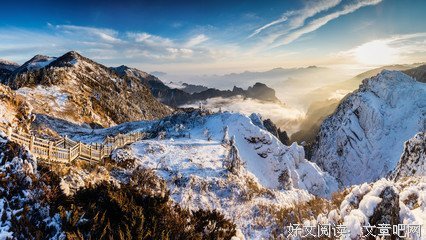 关于雪霁的句子