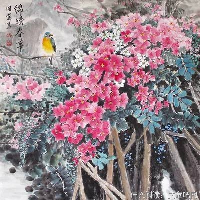 有关线国霞名句欣赏