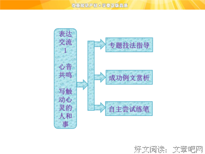 我们学习写作技巧，是为了更好地表达内心的感觉