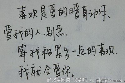 我的文字时光