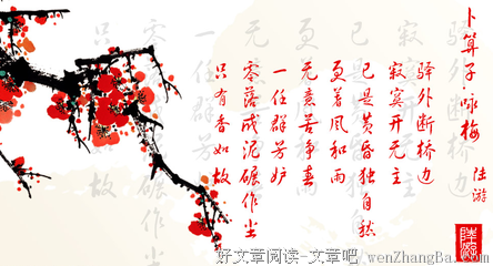 最新的《卜算子》佳句摘抄