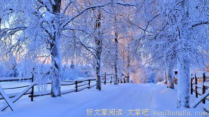比早晨更早的时候爬冰雪覆盖的山