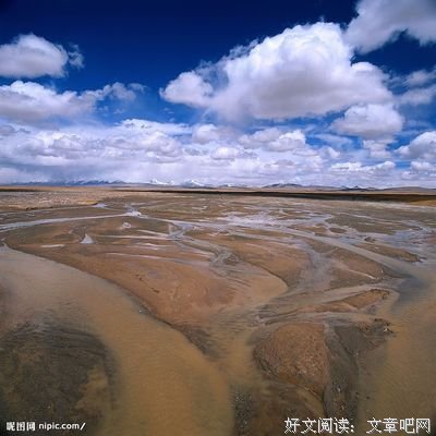  河流最蓝的地方