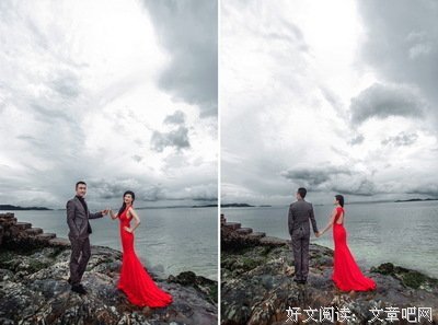 人们喜欢看海是看大海的宽阔