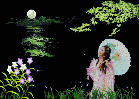 夜月花
