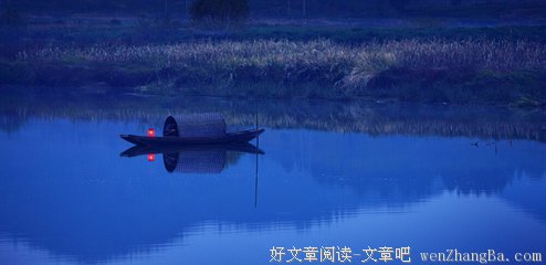 秋夜小泊