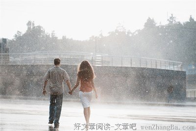 雨中的祝福
