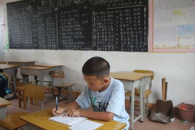 孩子单纯的世界