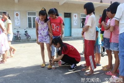三下乡之趣味运动，激情与共