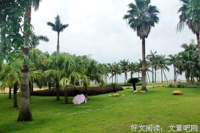 湖边