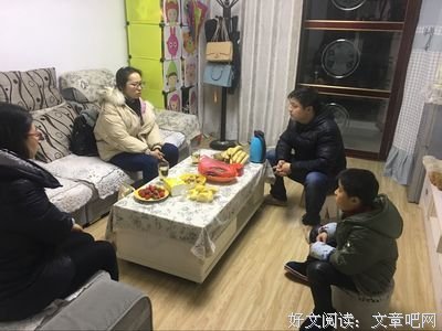 萤梦社会实践队的小老师家访