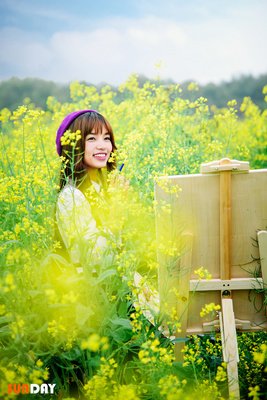 心中有花