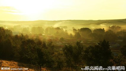 炊烟升起
