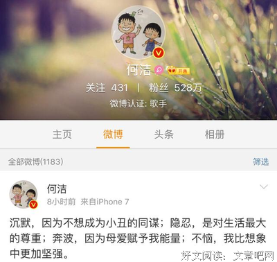 不想打扰他们安静的生活