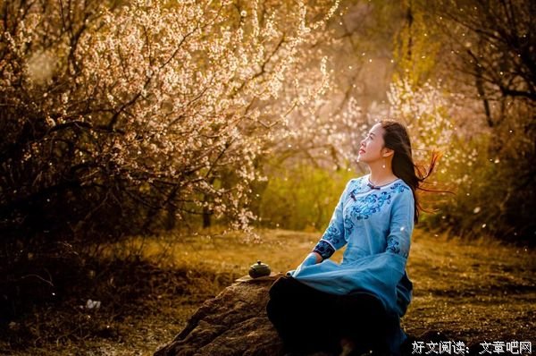 为花惜春，为衣惜己