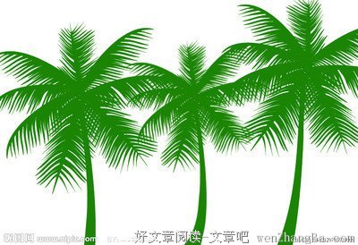 【图文教程】彩铅绘画之椰子树