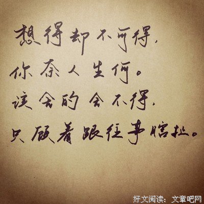最经典的《新浪微博》经典语录大全