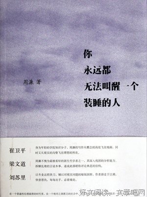 最全的《你永远都无法叫醒一个装睡的人》经典语录
