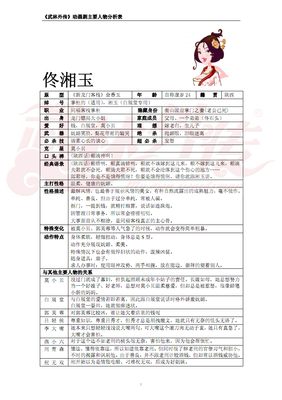 最全的《武林外传》经典语句