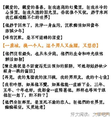 最新的《月光》经典语句大全