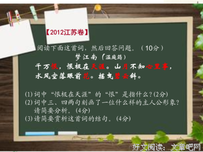 最全的《人间词话》经典名句