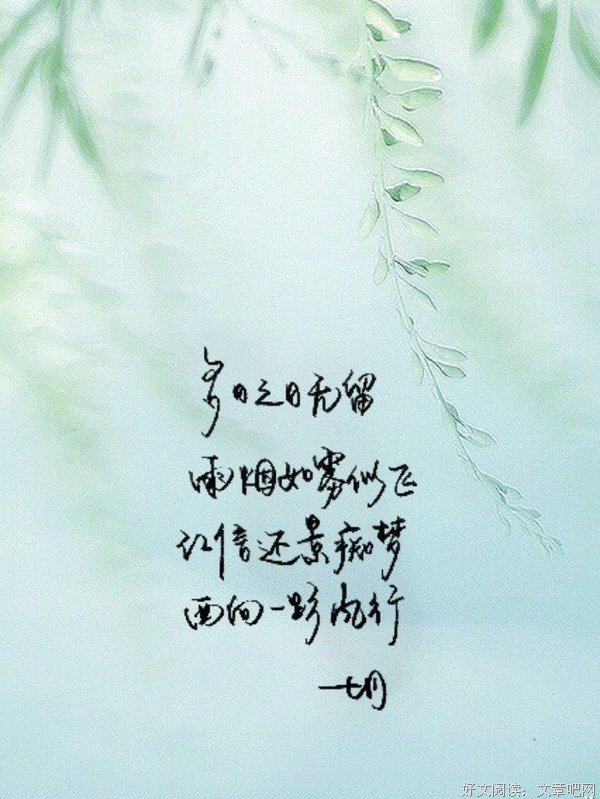 关于己天诛地的唯美语录