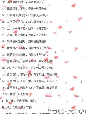 关于应有尽有名言名句