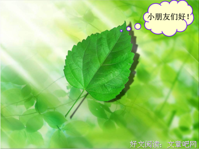 关于一棵树的优美句子