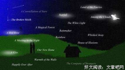 《哲理，那片灿烂星空。。。》的句子