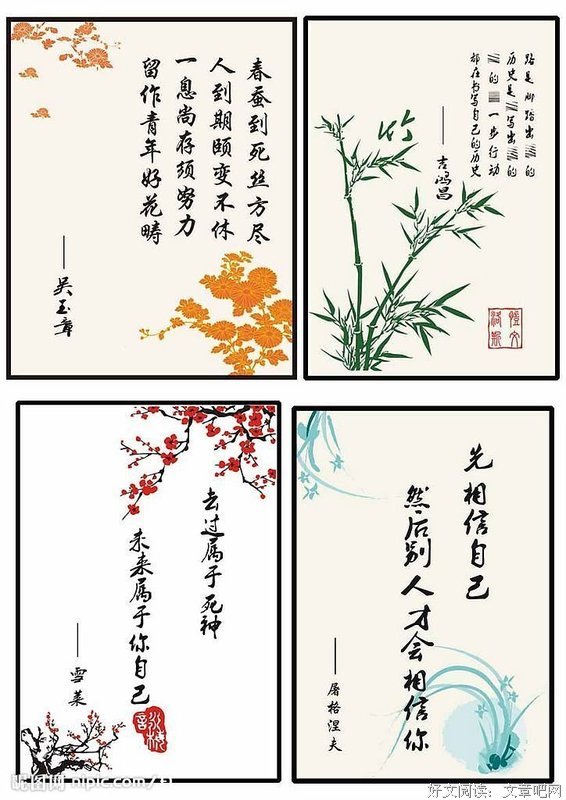 关于分散的名言