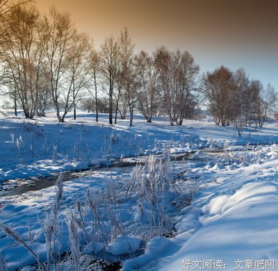 在雪国的心情句子