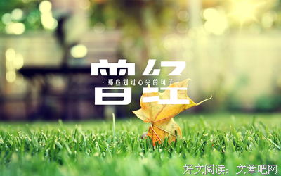 划过心尖句子大全