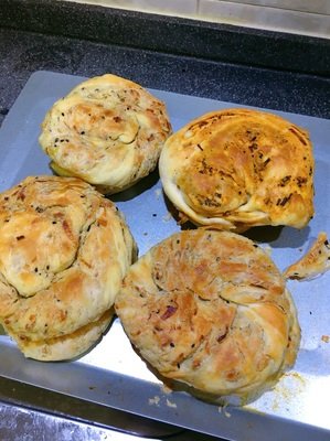 酥油饼的句子