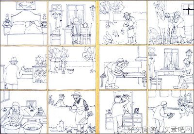描写爷爷奶奶的语句摘抄