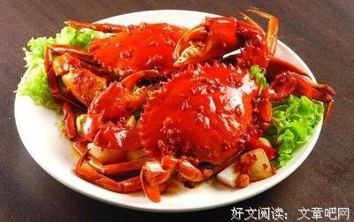 秋蟹正肥，恨不一醉与君别！